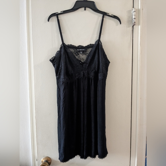 Inc Plus-Size Lace-Detail Chemise Nightgown - XXL - Picture 3 of 8